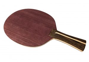 Wood Nut Table Tennis Blade - Purple Heart Offensive+