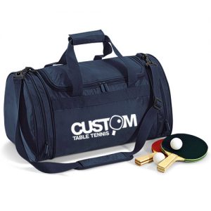Custom Table Tennis Deluxe Sports Bag Holdall - Navy