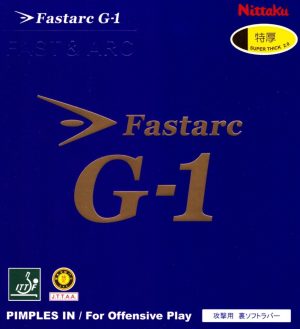 Nittaku Fastarc G-1 Table Tennis Rubber