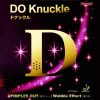 Nittaku DO Knuckle Medium Pimple Table Tennis Rubber