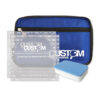 Custom Table Tennis Bat Care Bundle - Case, Protectors, Cleaning Sponge