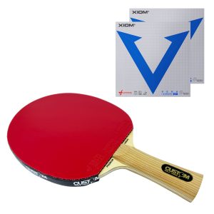 Custom Table Tennis Premium Hinoki Carbon XIOM Vega Bat