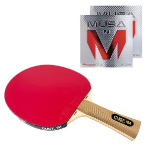 Custom Table Tennis Pure Hinoki XIOM Musa Tennis Bat