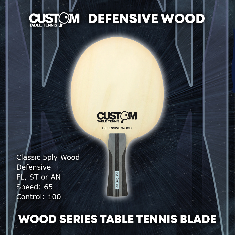 Custom Table Tennis Defensive Gambler Zero + Lion Claw Long Pimple Table Tennis Bat - Image 3