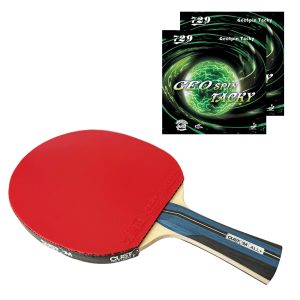 Custom Table Tennis Allround Plus Friendship 729 Geospin Tacky Table Tennis Bat