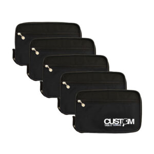 5 x Custom Table Tennis Streamline Single Bat Cases