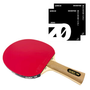 Custom Table Tennis Pure Hinoki Gambler Zero Tennis Bat