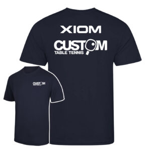 Custom Table Tennis XIOM Breathable T-Shirt - Black