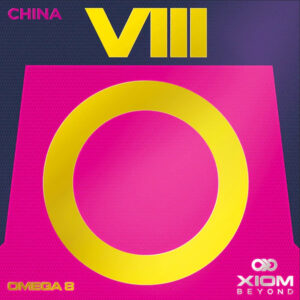 XIOM OMEGA 8 VIII China Table Tennis Rubber