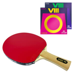 Custom Table Tennis Premium Hinoki Carbon XIOM Omega VIII 8 China & Pro Bat