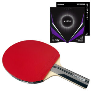 Custom Table Tennis Defensive Gambler Zero + Lion Claw Long Pimple Table Tennis Bat