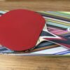XIOM Hayabusa ZLX + Xiom Jekyll & Hyde V 47.5 Table Tennis Bat