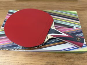XIOM Hayabusa ZLX + Xiom Jekyll & Hyde V 47.5 Table Tennis Bat