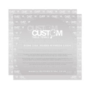 Custom Table Tennis Adhesive Rubber Protectors (Pair)