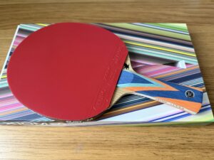 XIOM Hayabusa OFF Pro + Omega 8 Euro Table Tennis Bat