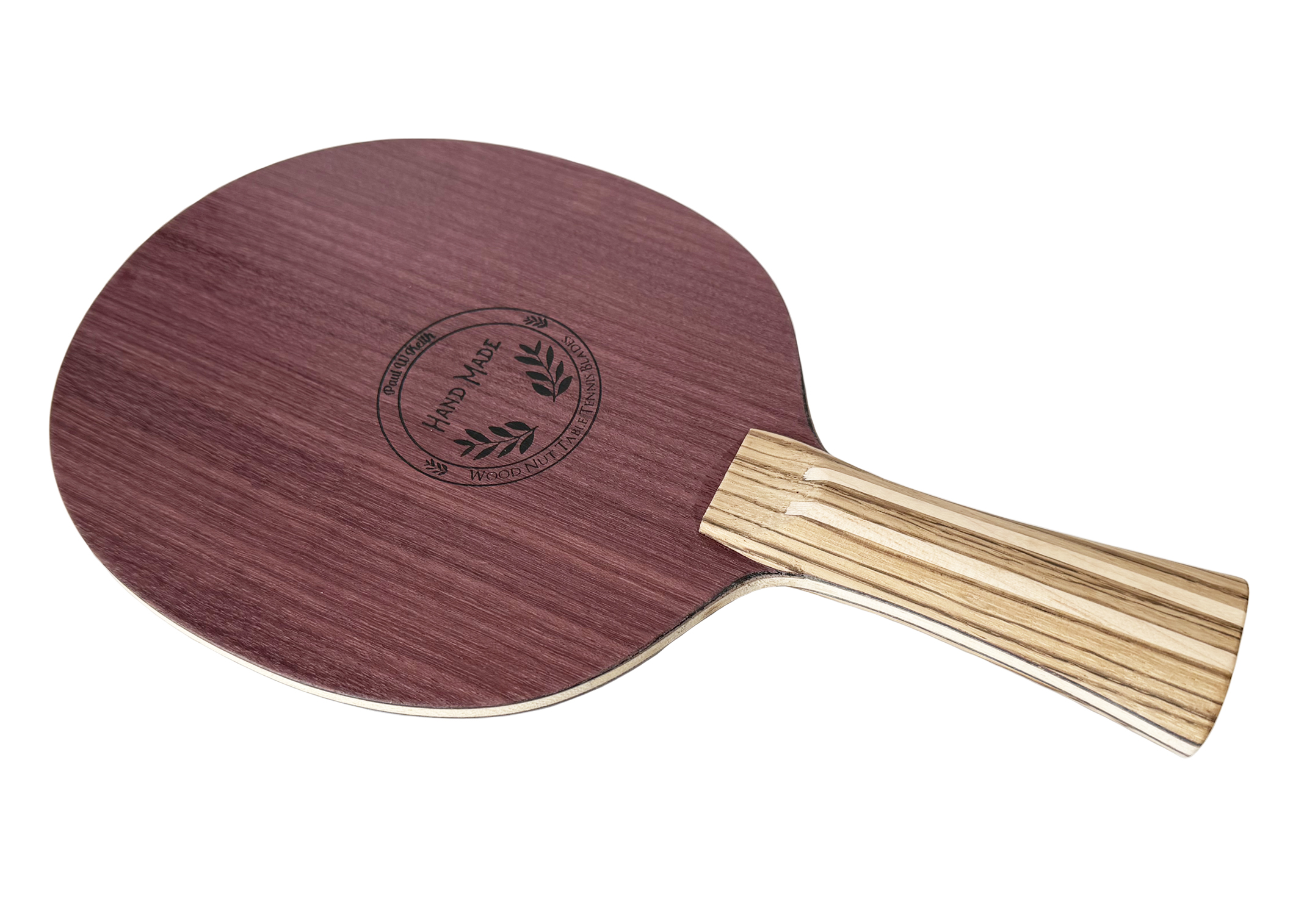 Wood Nut CARBON Purple Heart OFF++ Table Tennis Blade