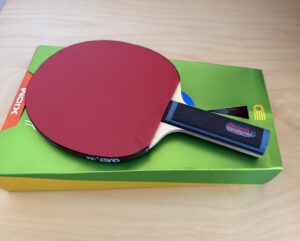 Xiom Hugo Calderano HAL + Vega Euro DF Table Tennis Bat - ST Straight