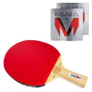 Custom Table Tennis Premium Hinoki BALSA Carbon PENHOLD XIOM Musa Tennis Bat
