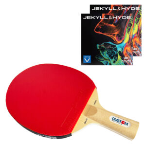 Custom Table Tennis Premium Hinoki BALSA Carbon PENHOLD XIOM Jekyll & Hyde V Tennis Bat